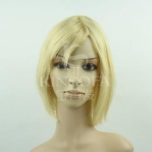 100% Human Hair Front Lace Wig, Wholesale High Quality Front Lace Virgin Brazilian Human Hair
