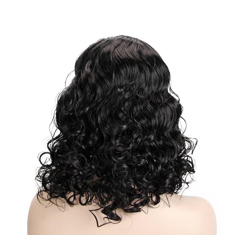 European and American Synthetic Fiber Fluffy Short Curly Wigs Wholesale