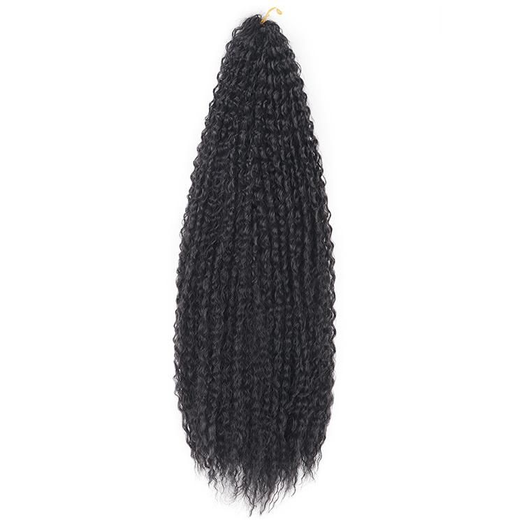 18" Crochet Braids Hair Afro Kinky Curly Synthetic Braiding Hair Extensions