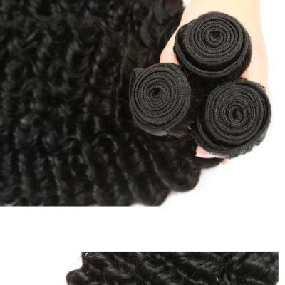 24inch Deep Wave Bundles Brazilian Hair Bundles Human Hair Extensions 1PCS Remy Hair Weave Bundles