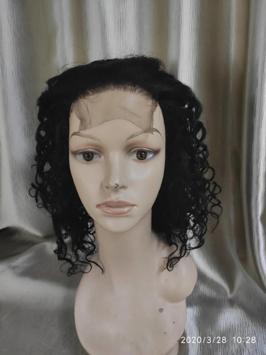 New Closure Water Wave Bob Wigs Brazilian Hair