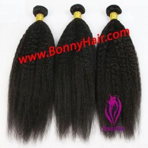 Unprocessed Double Drawn Kinky Straight Indian Virgin Human Hair Extension