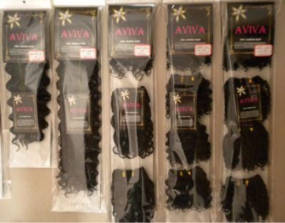 Wholesale Hot Selling Human Hair Weaving Wave and Curly Weft