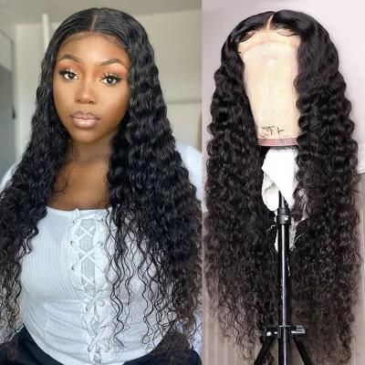 Wholesale 150 Density 13X6 Lace Burgundy Loose Wave Women Lace Wig Human Hair Lace Front Hair Wig