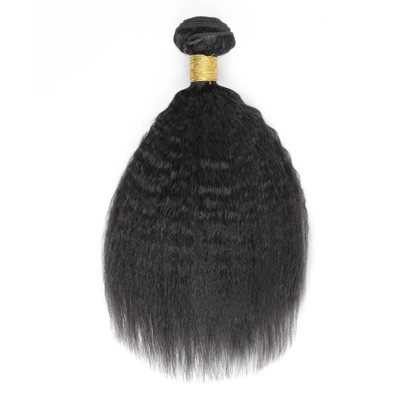 Wholesale Kinky Straight 100% Virgin Cuticle Aligned Brazilian Hair Bundle