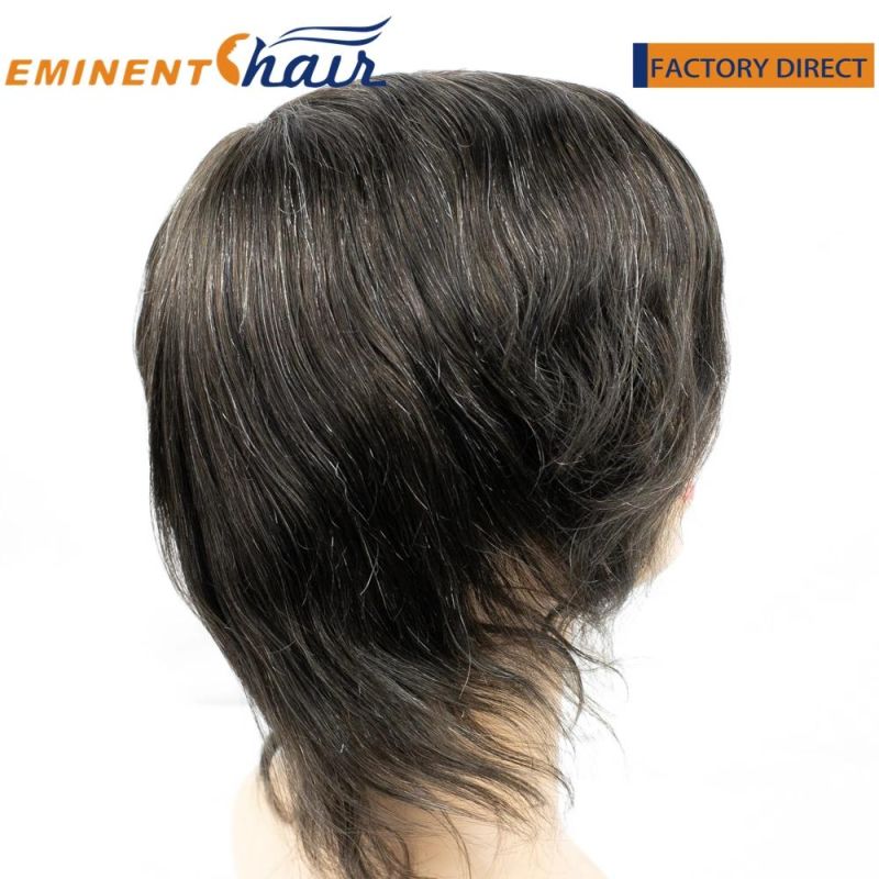 Natural Hairline Lace Base Women′s Human Hair Wig