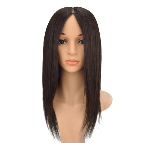 Natural Color Stock Long Straight Chinese Remy Hair Medical Wig New Times Hair