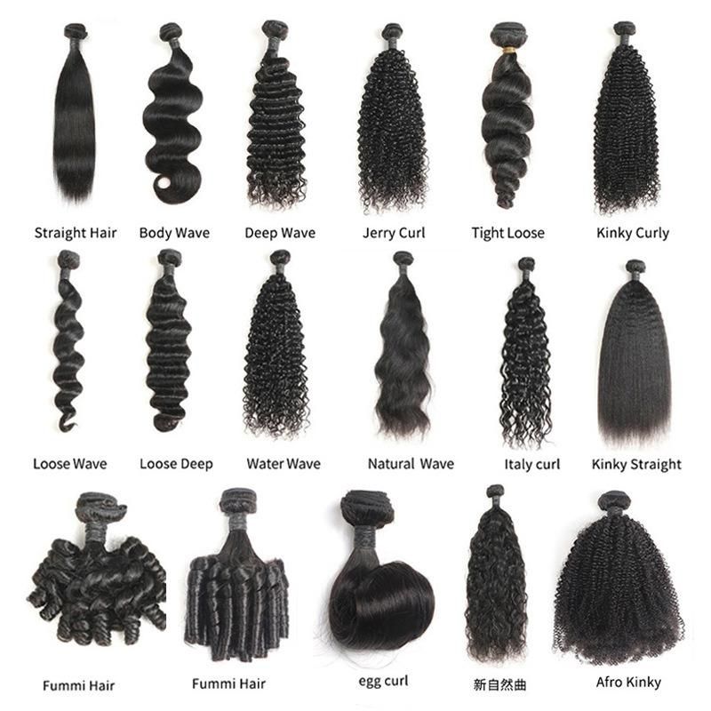 Human Virgin Hair Body Wave Curly Black Color Top Quality Grade Remy Hair Thick Weft Bundles Custom Blue 8-30 Inch Hair Extension Factory Wholesale Price