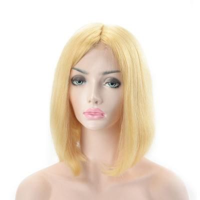 Blond 613 Color Bob Style Human Hair Wig