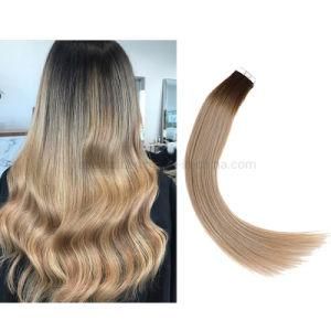 R#4-18 Favorable Price in 10A Brazilian 100% Tape Human Hair Extensions