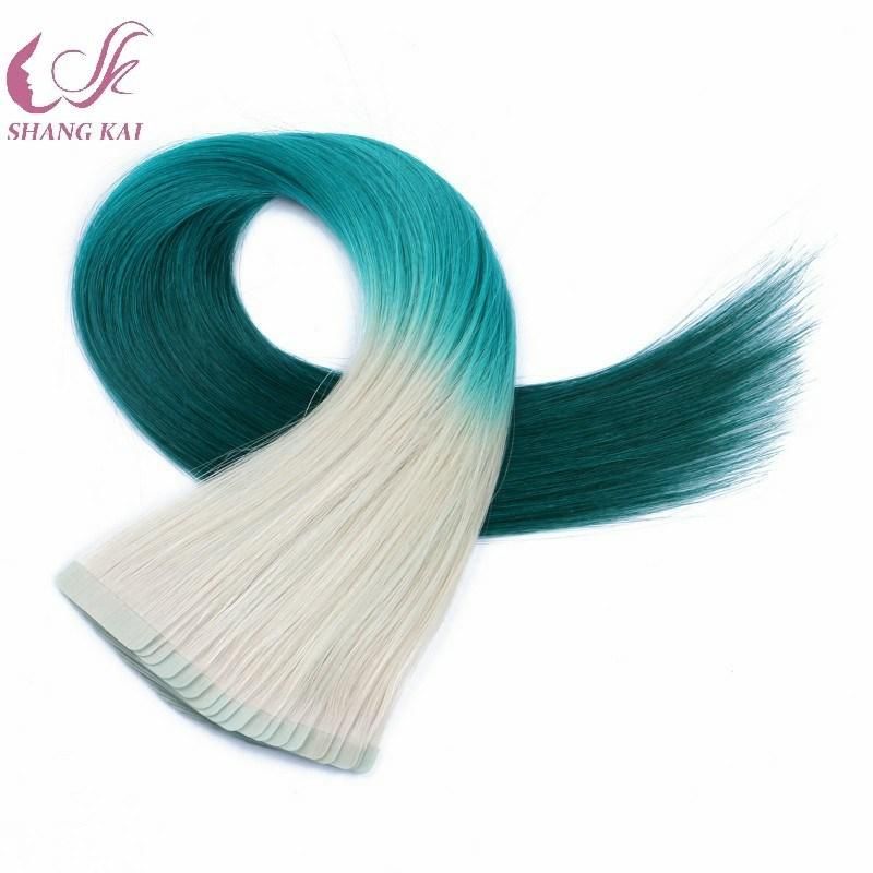 Wholesale 9A Russian Remy Tape Hair Extensions Double Drawn Tape in Hair Extensions Virgin Human Tape Hair