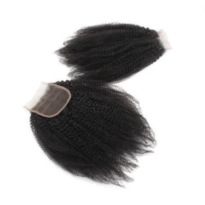 Kbeth Afro Kinky 4*4 Transparent Lace 10 Inch Closure Cheap Price Femme Toupees From China Xuchang Factory Wholesale