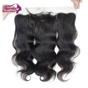 Natural Hairline Ear to Eear Unprocessed Human Hair Brazilian Hair Body Wave Lace Frontal