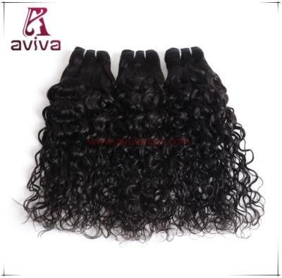 Brazilian Virgin Remy Hair Weave Double Drown Human Hair Water Curl Weave