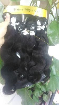 Mink Virgin Brazilian Hair Bundle Velvet Hair Clips Pack Hair Extension Human