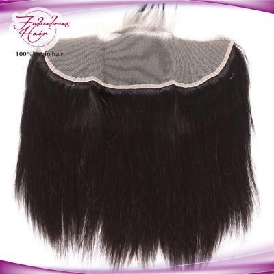 Brazilian Human Virgin Hair 13*4 Swiss Lace Frontal Straight Wave