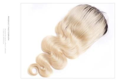 100% Human Hair Wig T1b/613 Blonde Lace Front Wig