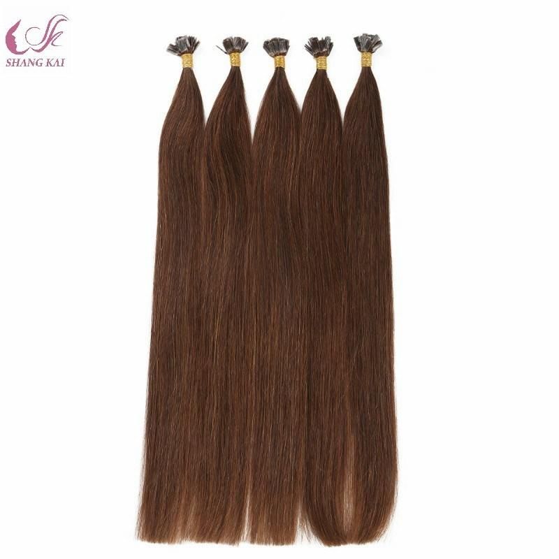 Luxury Quality Double Drawn 100% Human Hair Flat Tip Prebonded Indian Remy Hair Extensions