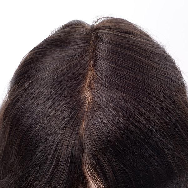 Ll648 Injected Skin Wig with Anti-Slip Silicon No Need Glue or Tape