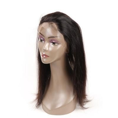Brazilian Straight Pre Plucked 360 Lace Frontal Closure with Baby Hair