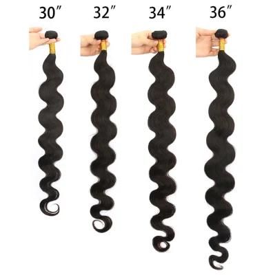 Kbeth Full Cuticle Aligned Virgin 100% Double Drawn 10A 12A Long Loose Wave Remy Hair Extensions Bundles Wholesale