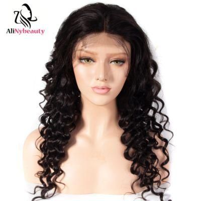 Wholesale Brazilian Human Virgin Hair Loose Wave Full Lace Wig