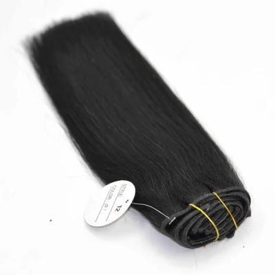 New Fashion Indian Dark Color Remy Human Hair Extensions