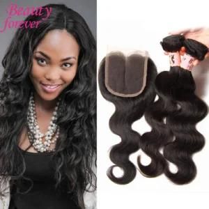 Beauty Forever Brazilian Body Wave Hair 4bundles with Lace Closure