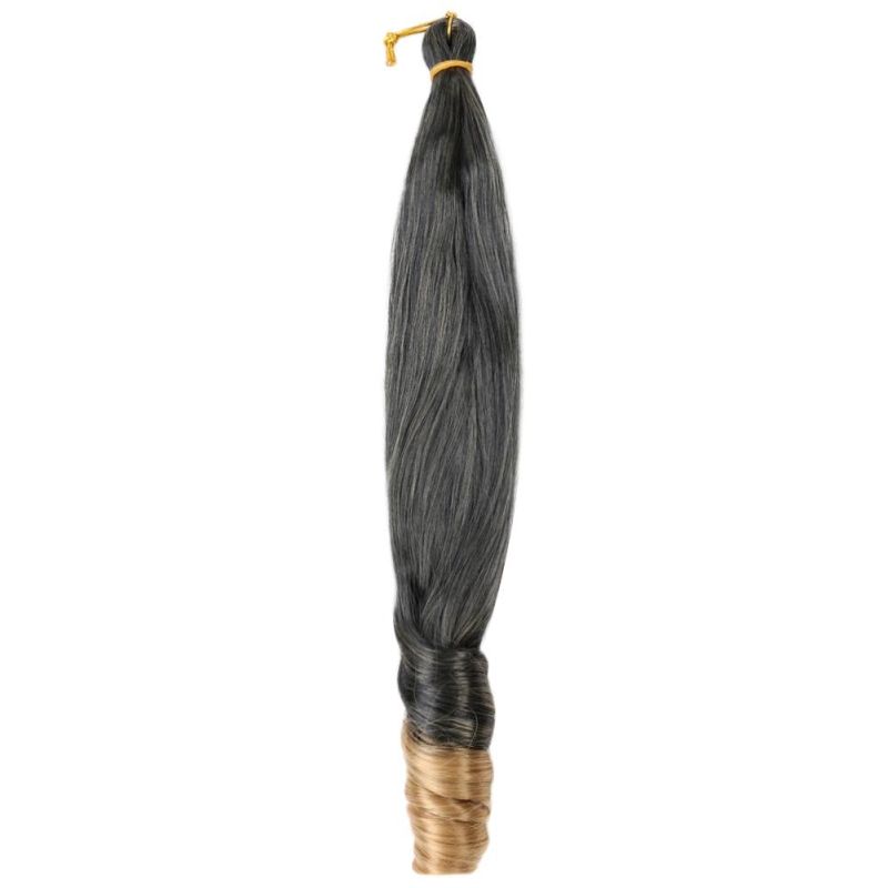 22" Loose Wave Crochet Synthetic Hair Extensions Pre-Stretched French Braiding Hair