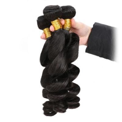 Wholesale Factory Price Brazilian Virgin Remy Cuticle Aligned Hair Bundles Loose Wave