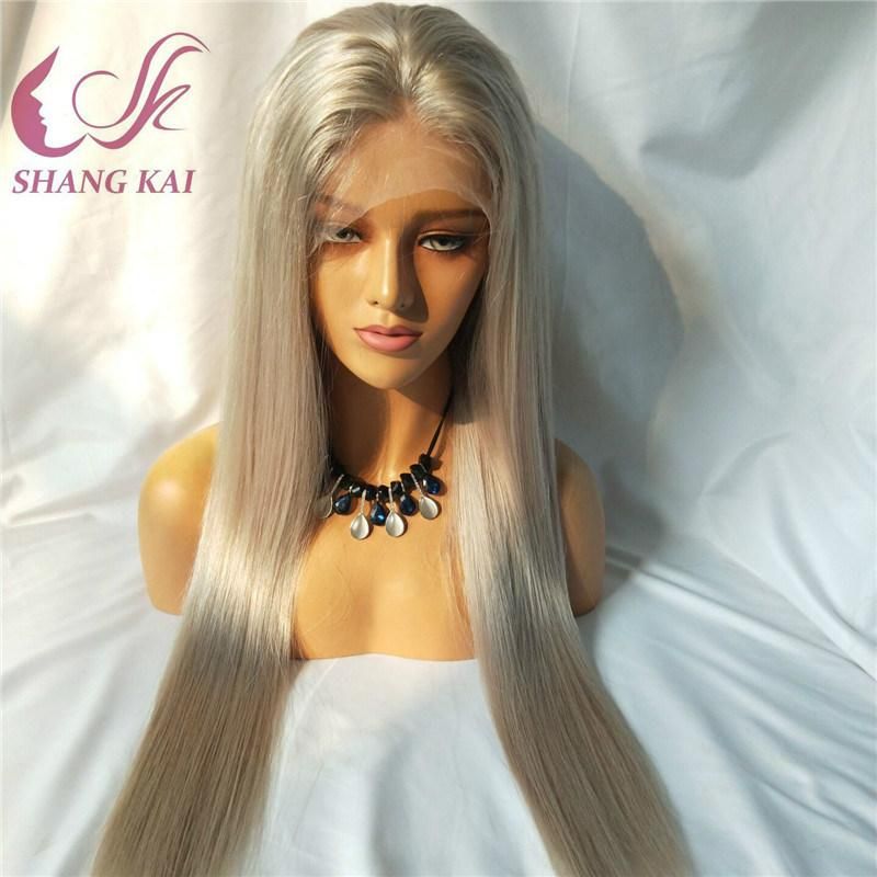 Full Lace Wig Breathable Lace Real Human Hair Wig Virgin Brazilian with Baby Hair