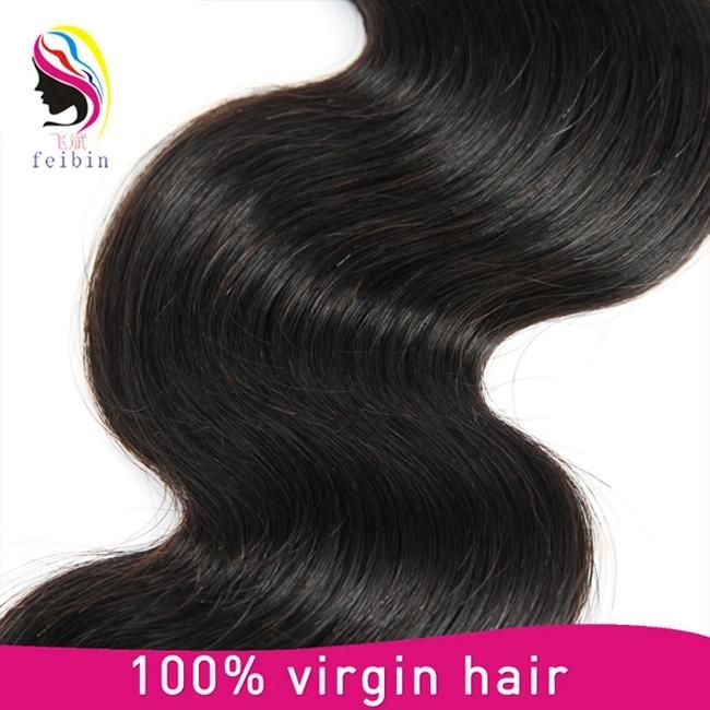 Cheap Body Wave 100% Brazilian Human Hair Bundles with Closure