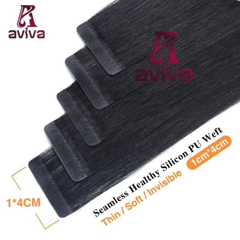 Aviva Virgin Hair Double Side Tape in Human Hair Extension