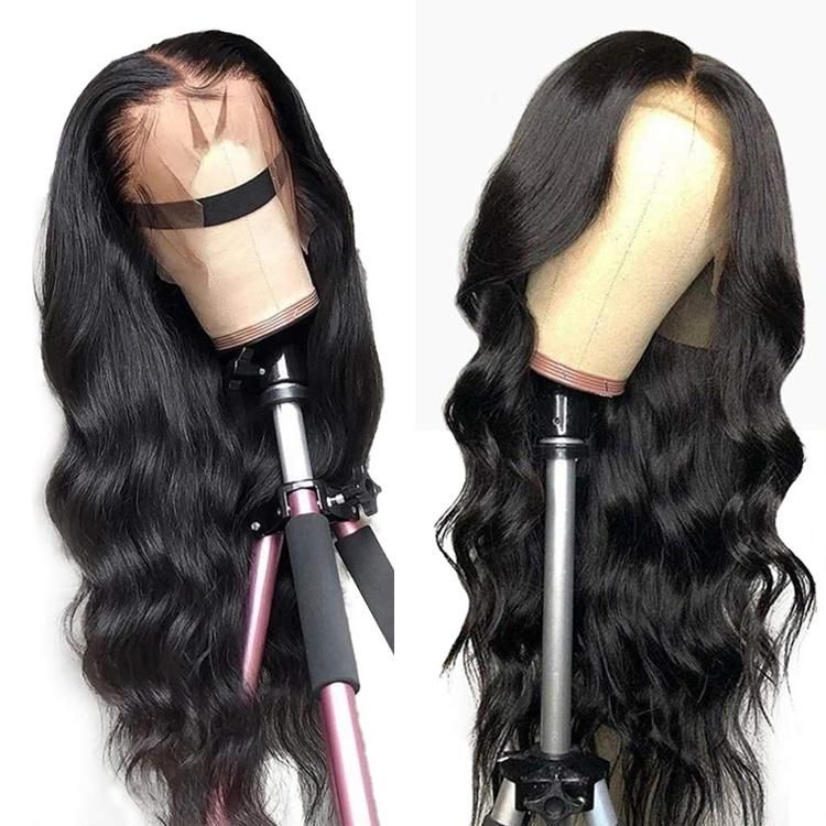 Wholesale Raw Cambodian Body Wave Virgin Human Hair Wigs Cheap Full Lace Frontal Closure Wig for Black Women Lace Front Wig