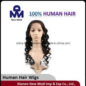 Lady Human Hair Full Lace Wig