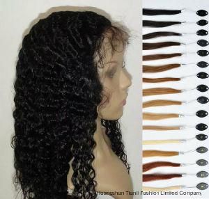 Remy Indian Human Hair Full Lace Wig Natural Hair Wig