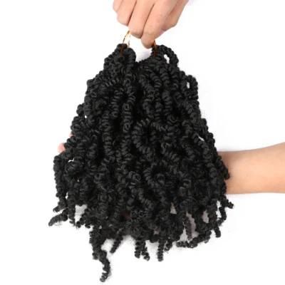 10inch 15 Strands/Pack Pre-Twisted Spring Twist Hair Crochet Braids Chinese Dreadlocks Hair Extensions