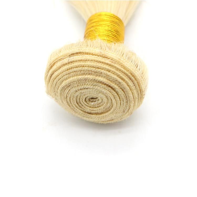 Wholesale 613 Blond Color Straight Human Hair Extensions
