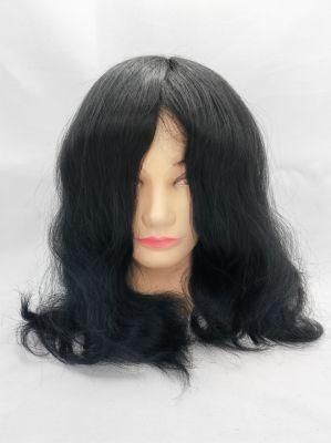 2022 Best Ventilated Fine Mono Base Human Hair Toupee Made of Remy Human Hair