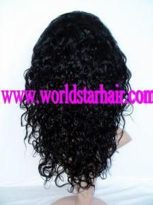 Indian Virgin Human Hair Front Lace Wig