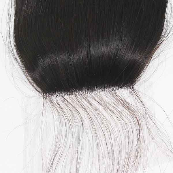Human Hair Silk Base Hair System
