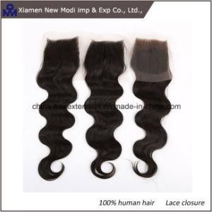 Brazilian Body Wave Hair Lace Closure, Brazilian Hair Swiss Lace Closure