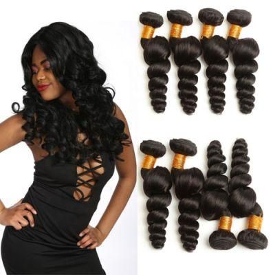 Kbeth Unprocessed Human Hair Loose Wave 30 Inch Brazilian Hair Loose Wave Human Hair Bundles Remy Natural Hair Extensions