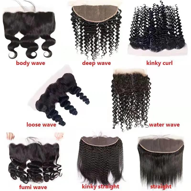 Brazilian Human Hair Closure 13X4 Straight Hair Ear to Ear Full Front Lace Closures