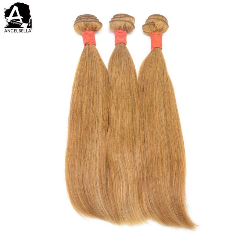 Angelbella Raw Mink Brazilian Hair Weave Bundles Straight Human Hair Extensions