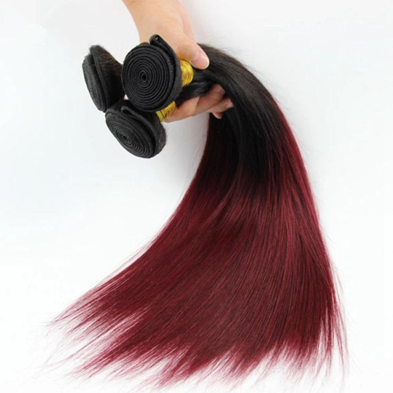 Alinybeauty Hot Selling 1b 99j Virgin 100% Human Hair Weaving