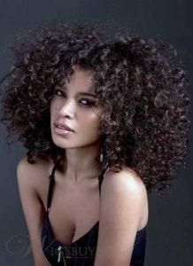 100% Africa Hair Front Lace Wig (Kinsofa 239015)