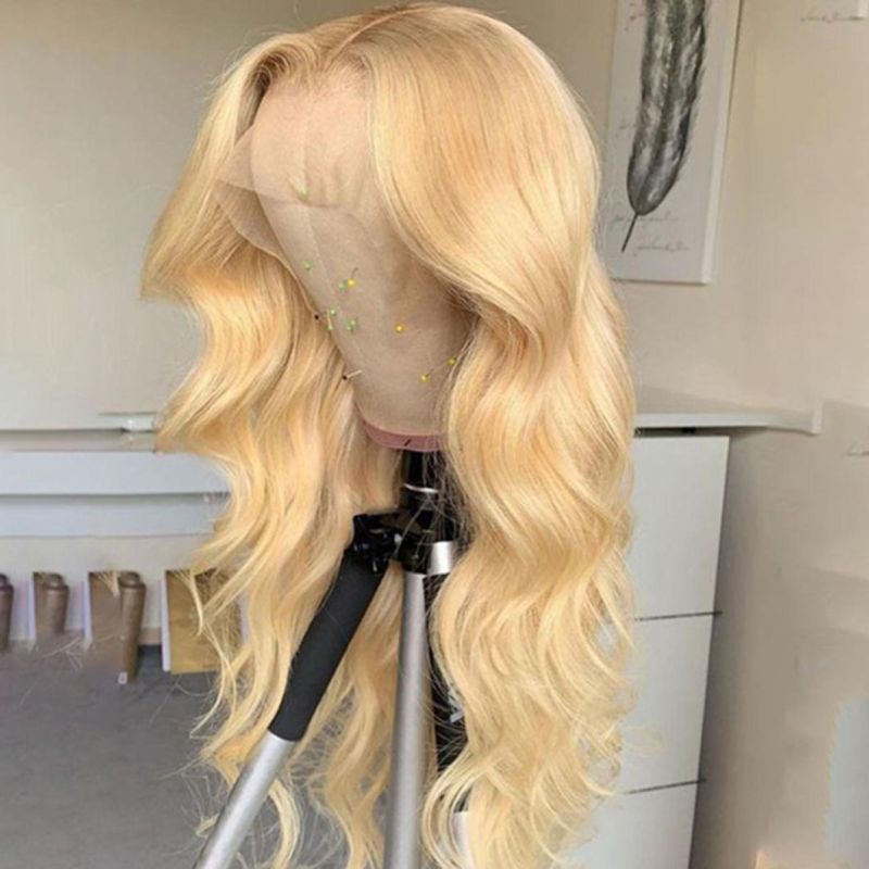 Ombre Body Wave Lace Front Wig T Part Lace Wig Human Hair Brazilian Lace Front 4X4 Human Hair Wigs for Black Women Remy 28 Inches