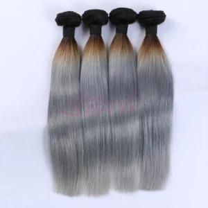 1b Gray Mink Hair Weave Bundles