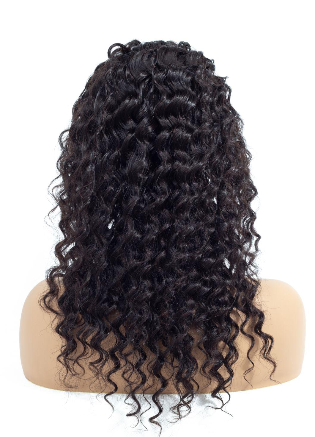 Unprocessed Virgin Hair Wig HD Lace Front 13X6 Curly Human Hair Wig